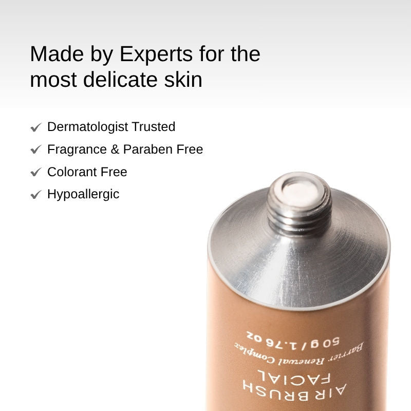 The Formularx Air Brush Facial Lactic Acid Face Serum For Tan Removal, Brightening & Glow