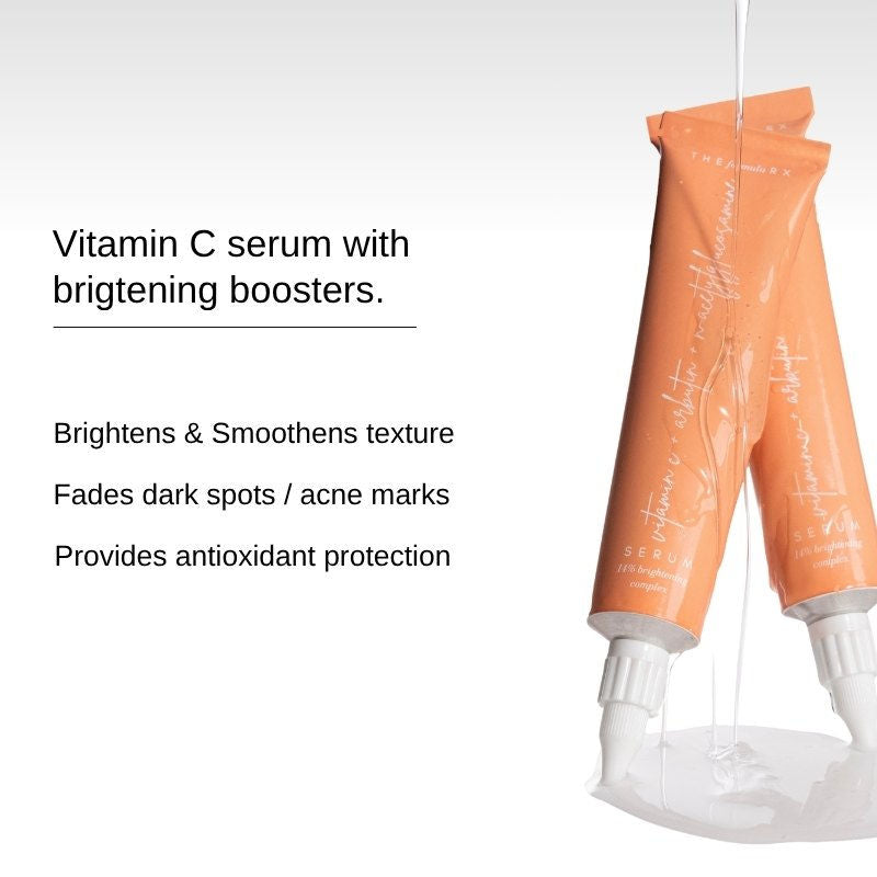 The Formularx Vitamin C Brightening Face Serum With Arbutin For Glow, & Dark Spots Removal