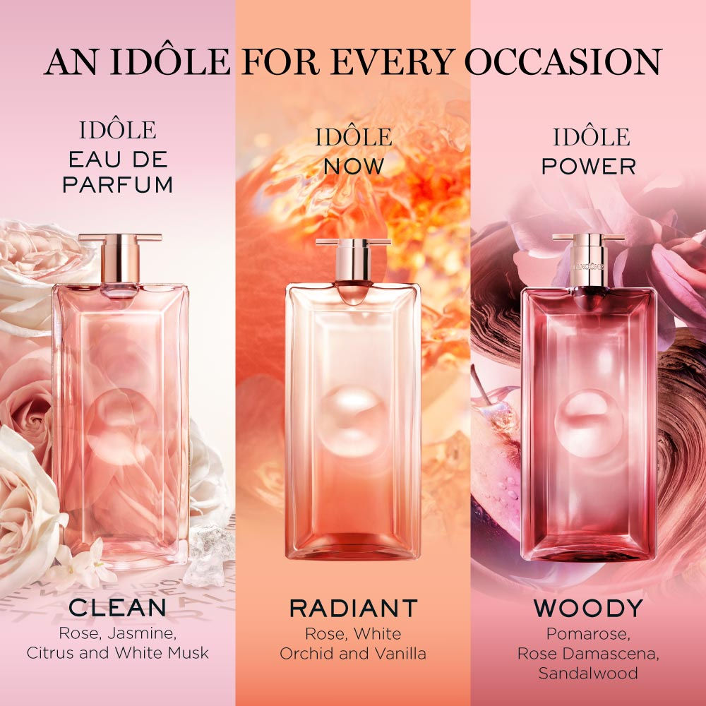 Lancome Idole Now Eau De Parfum Best Seller Luxury Perfume With Four Roses, Jasmine & Chypre Accord