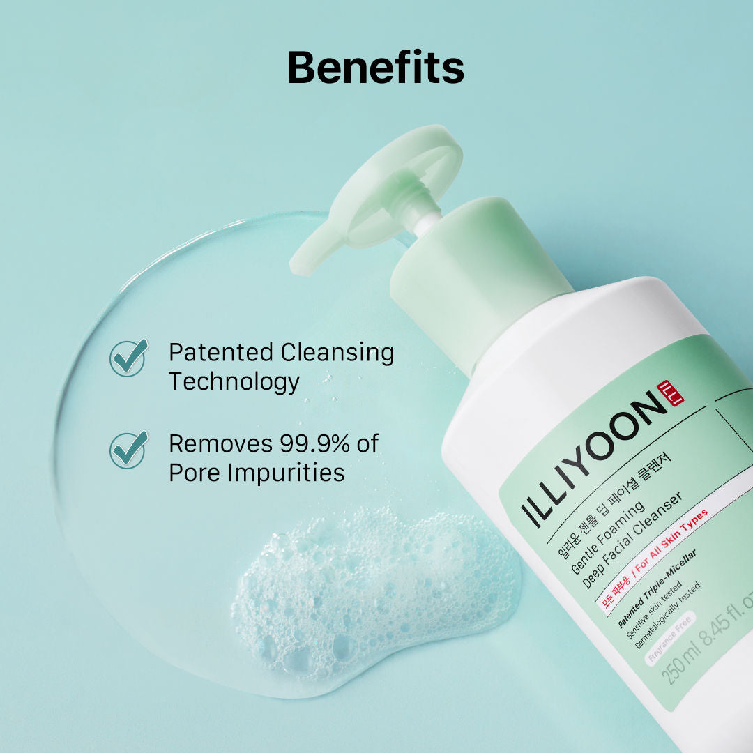 Illiyoon Gentle Foaming Deep Facial Cleanser