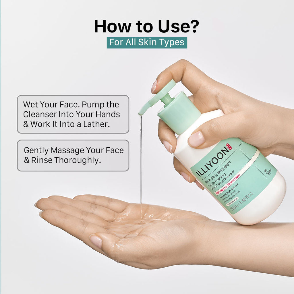 Illiyoon Gentle Foaming Deep Facial Cleanser