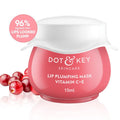 Dot & Key Vitamin C + E Lip Plumping Mask For Soothes Dryness, Pigmentation & Glowing Lips