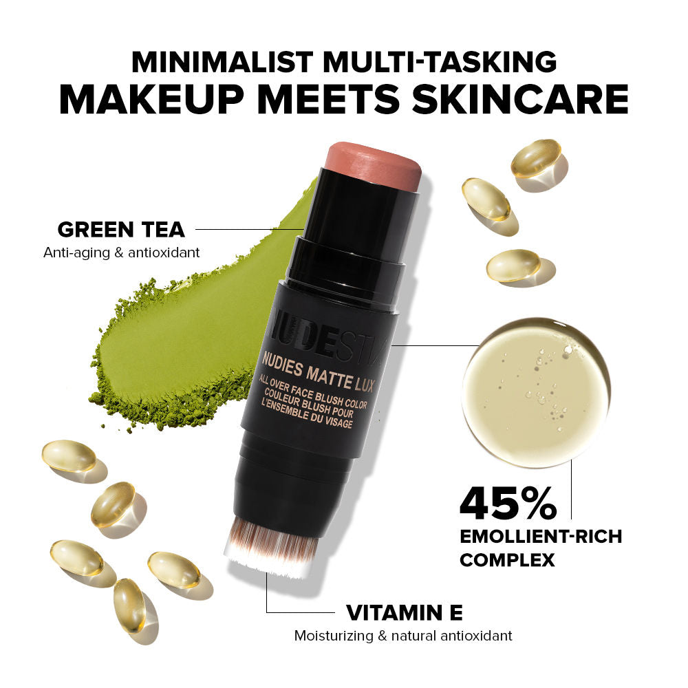 Nudestix Nudies Matte Lux All Over Face Blush Color