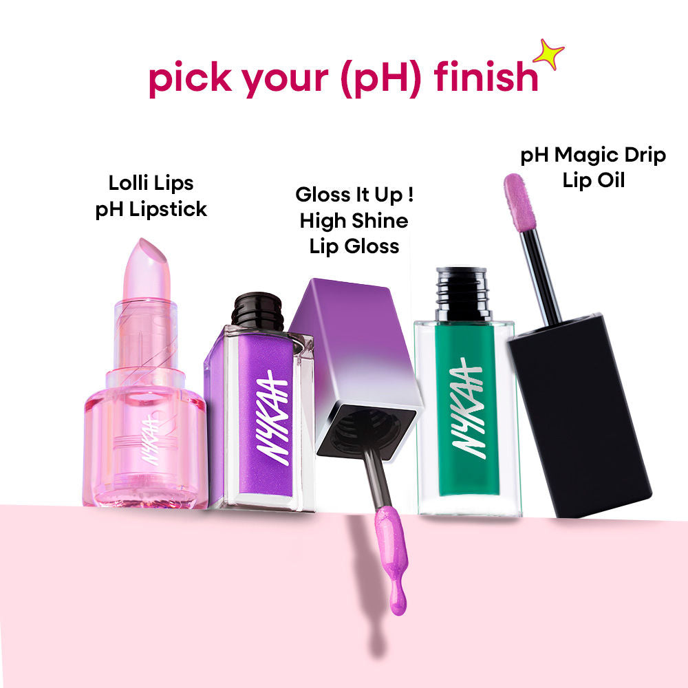 Nykaa Cosmetics Lolli Lips pH Colour Changing Lip Tint Lipstick