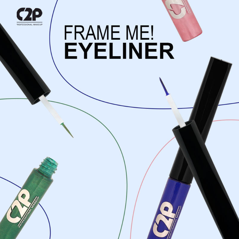 C2P Pro Frame Me Waterproof Liquid Eyeliner Smudge Proof Long Lasting Upto 24Hrs