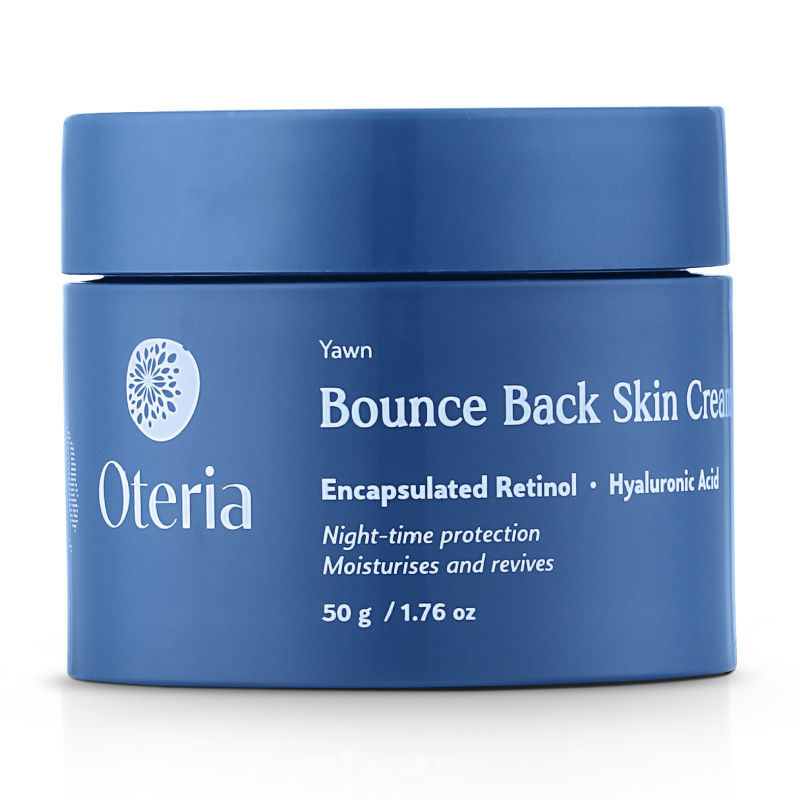 Oteria Bounce Back Skin Cream With 0.1% Encapsulated Retinol 0.1% Hyaluronic Acid Night Skin Repair