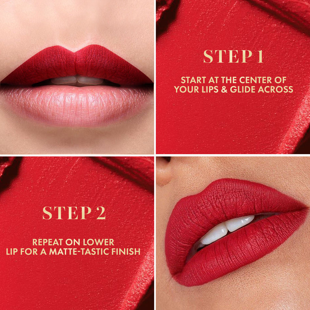 MCaffeine Shades Creamy Matte Kiss Bullet Lipstick Moisturizing, Lightweight