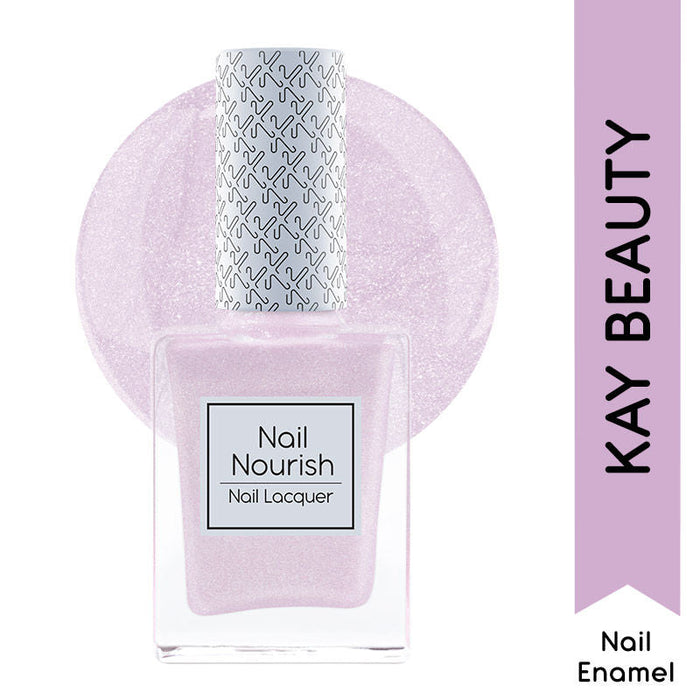 Kay Beauty Nail Nourish Glitter Pastel Nail Enamel Polish