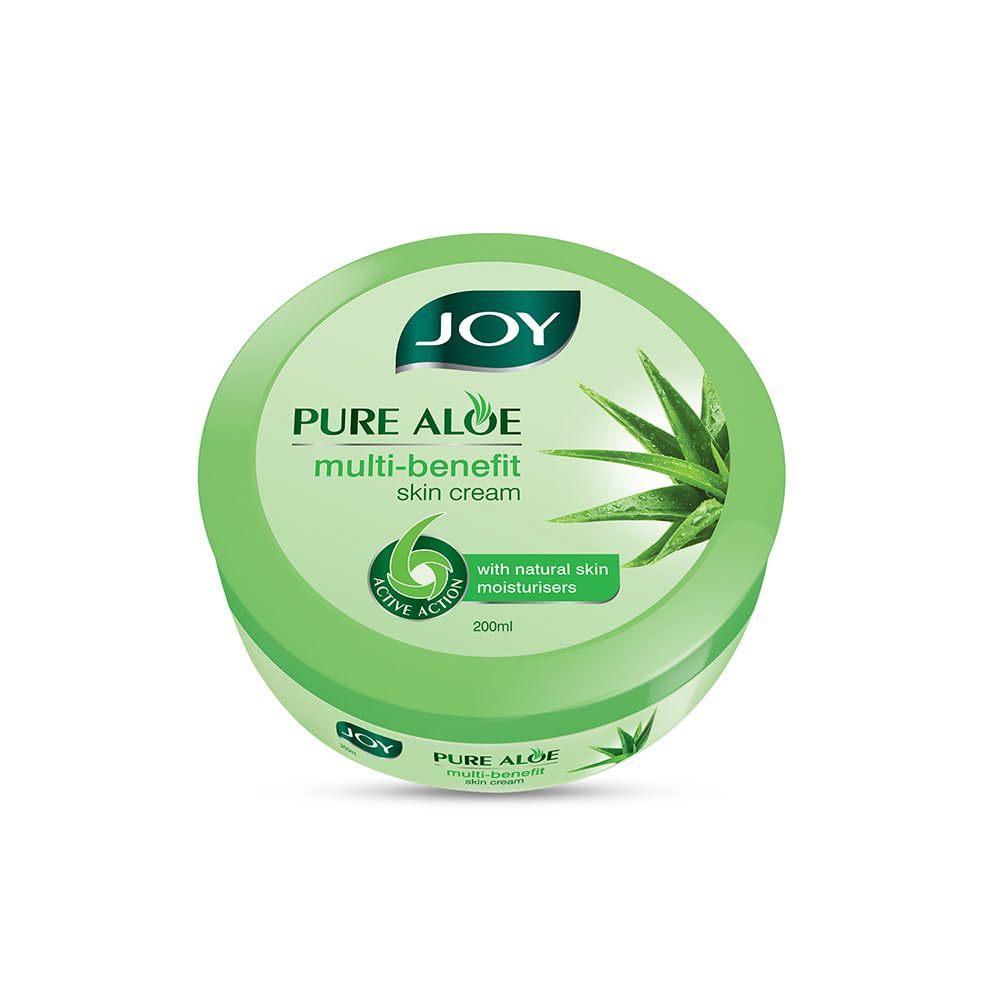 Joy Pure Aloe Vera Light Moisturizer Skin Cream for Face & Body For 48 Hrs Moisturization