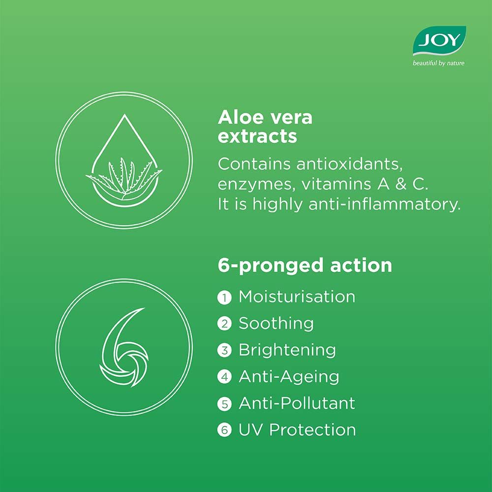 Joy Pure Aloe Vera Light Moisturizer Skin Cream for Face & Body For 48 Hrs Moisturization
