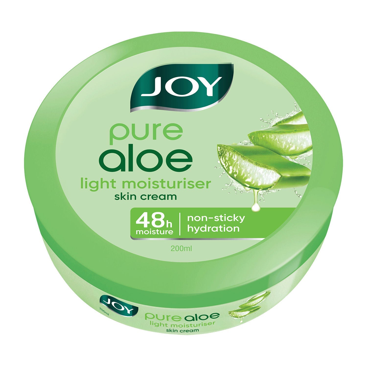Joy Pure Aloe Vera Light Moisturizer Skin Cream for Face & Body For 48 Hrs Moisturization