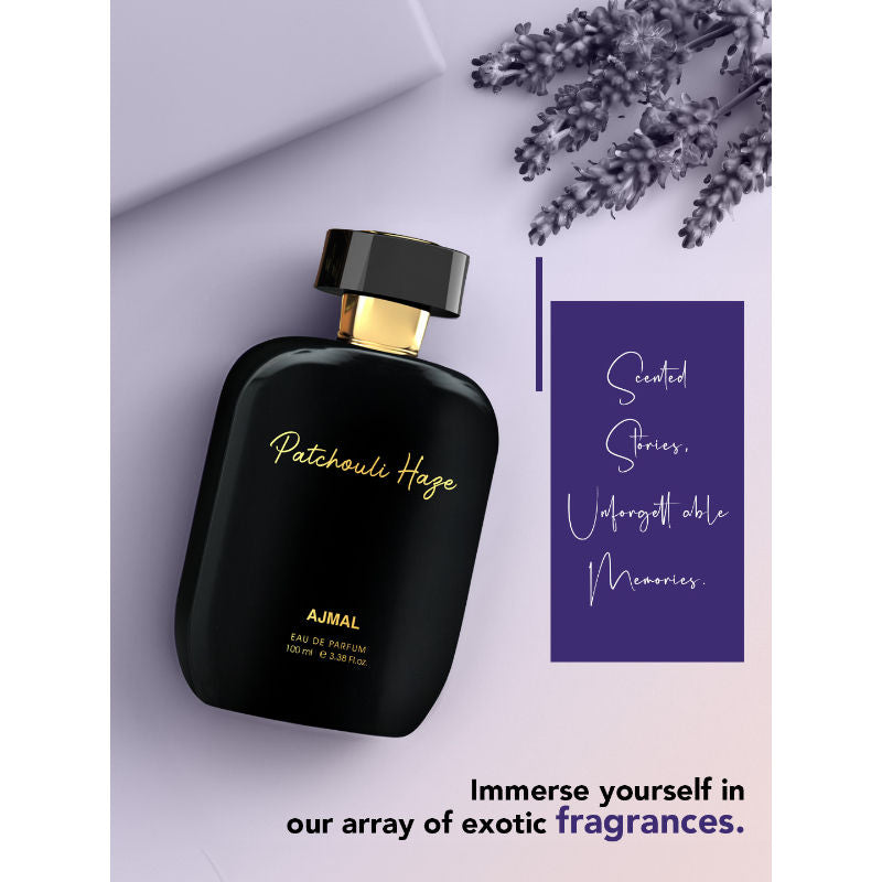 Ajmal India Artisan Patchouli Haze Exquisite Handpicked Luxury Perfume