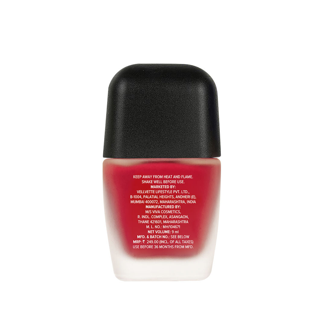 SUGAR Tip Tac Toe Nail Lacquer Matte