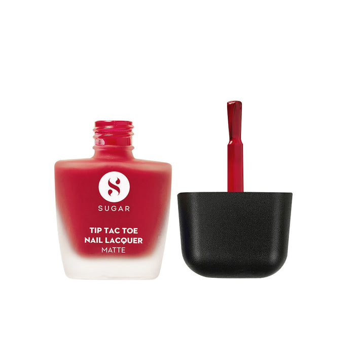 SUGAR Tip Tac Toe Nail Lacquer Matte
