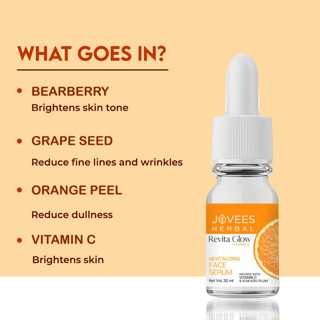 Jovees Herbal Vitamin C Face Serum Infused with Kakadu Plum