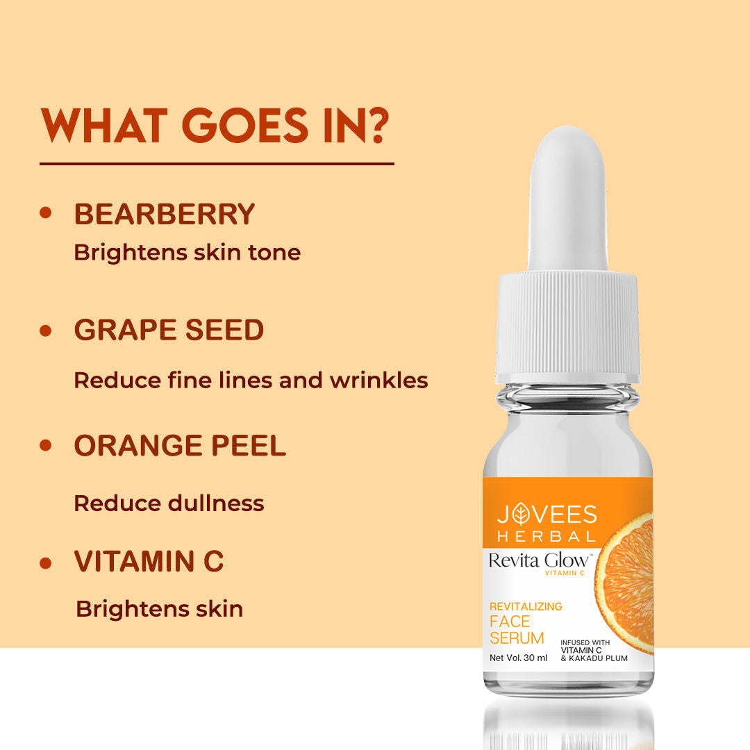 Jovees Herbal Vitamin C Face Serum Infused with Kakadu Plum