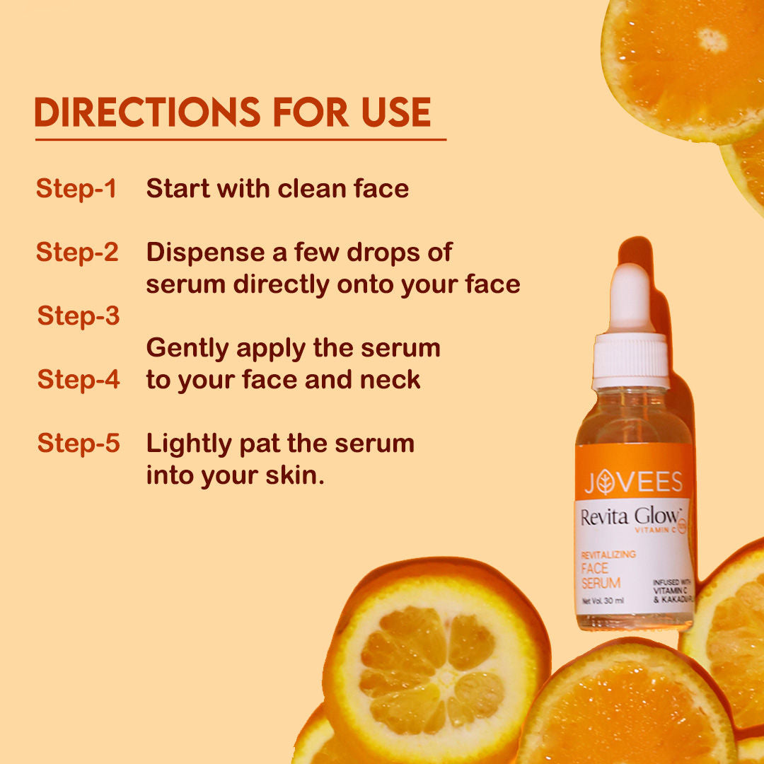 Jovees Herbal Vitamin C Face Serum Infused with Kakadu Plum