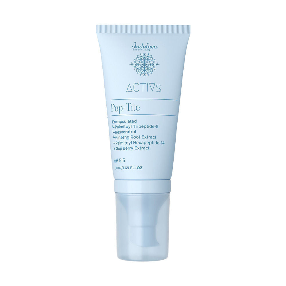 Indulgeo Essentials Pep-Tite, Peptide Skin Firming MoisturizerFor Wrinkles,FineLines,CrowsFeet
