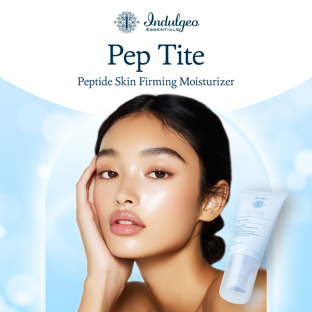 Indulgeo Essentials Pep-Tite, Peptide Skin Firming MoisturizerFor Wrinkles,FineLines,CrowsFeet
