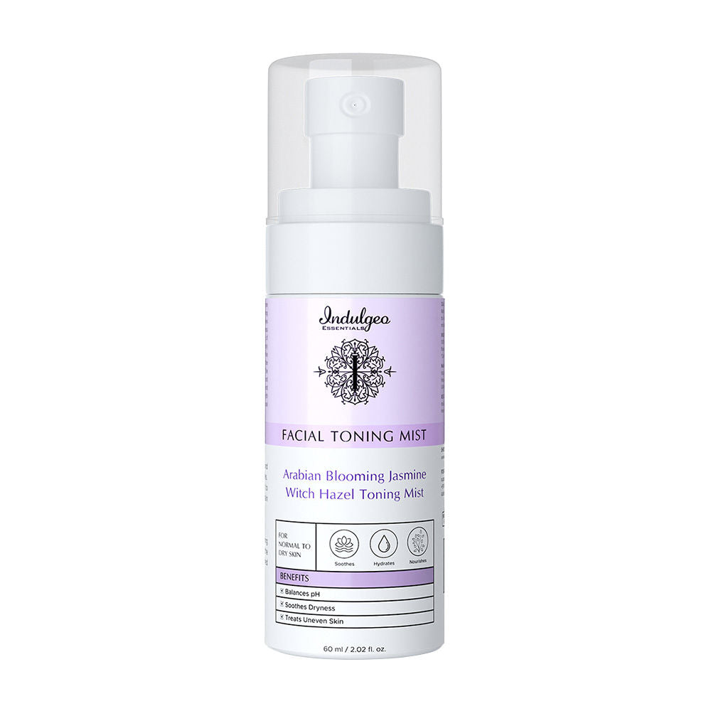 Indulgeo Essentials Arabian Blooming Jasmine Witch Hazel Toning Mist/Toner For Dry Skin
