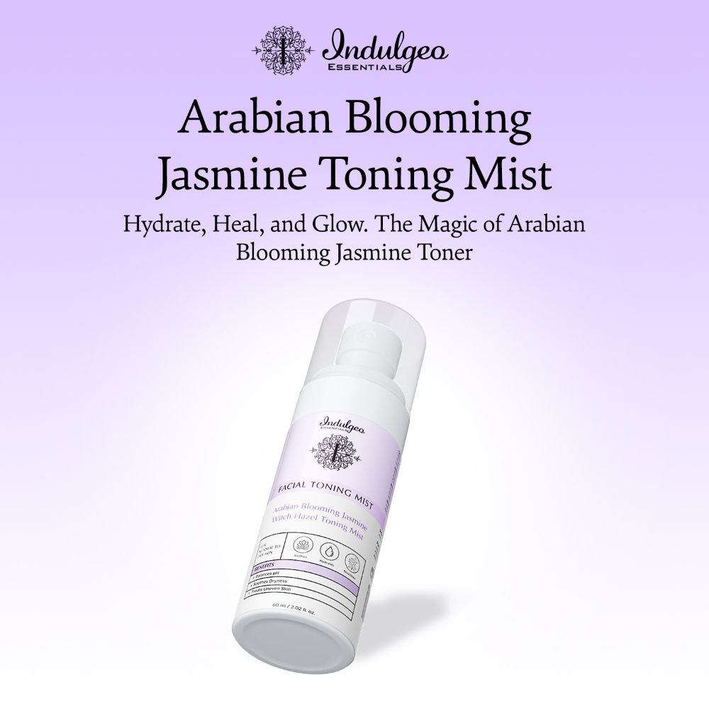 Indulgeo Essentials Arabian Blooming Jasmine Witch Hazel Toning Mist/Toner For Dry Skin