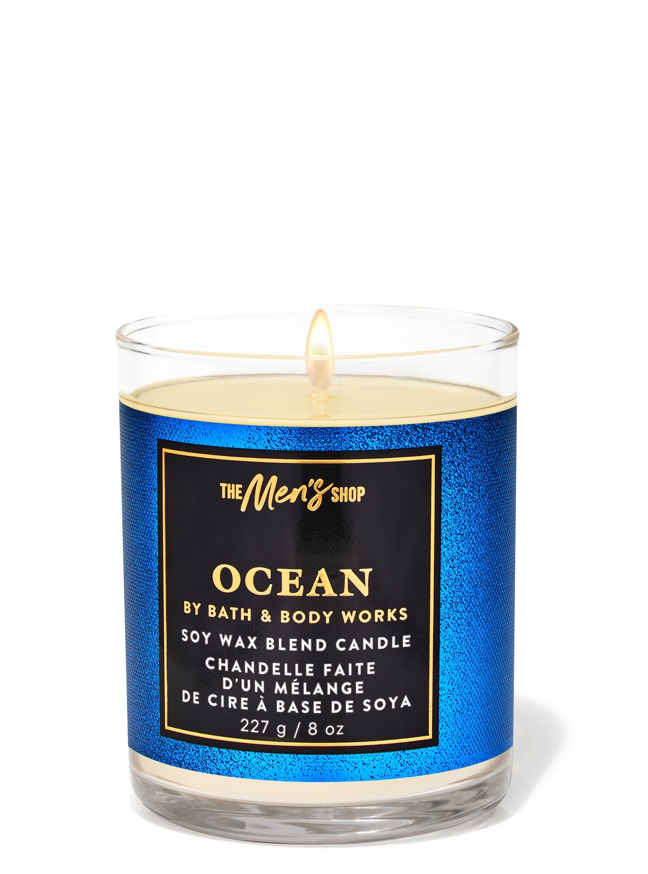 Bath & Body Works Ocean Signature Single Wick Candle