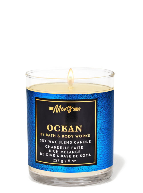 Bath & Body Works Ocean Signature Single Wick Candle