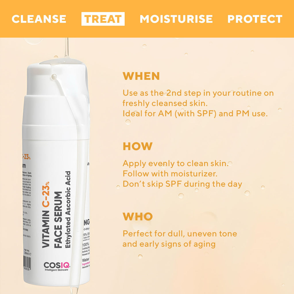 Cos-IQ Vitamin C-23 Only 2 Ingredients Face Serum