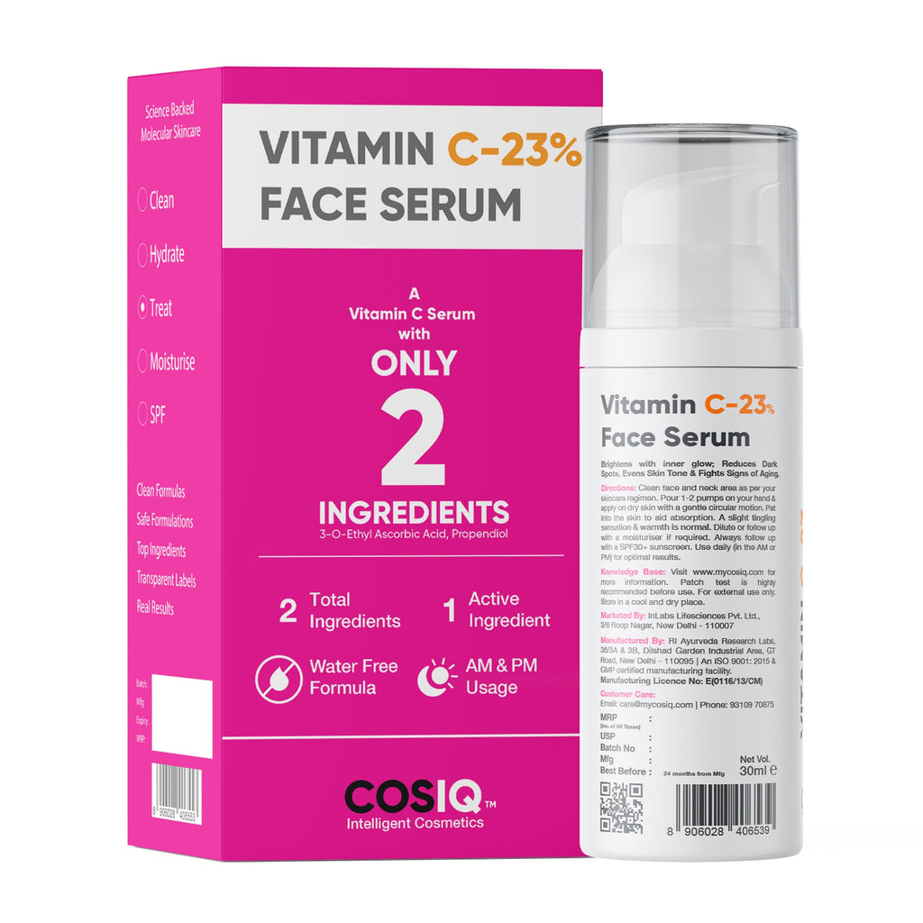 Cos-IQ Vitamin C-23 Only 2 Ingredients Face Serum