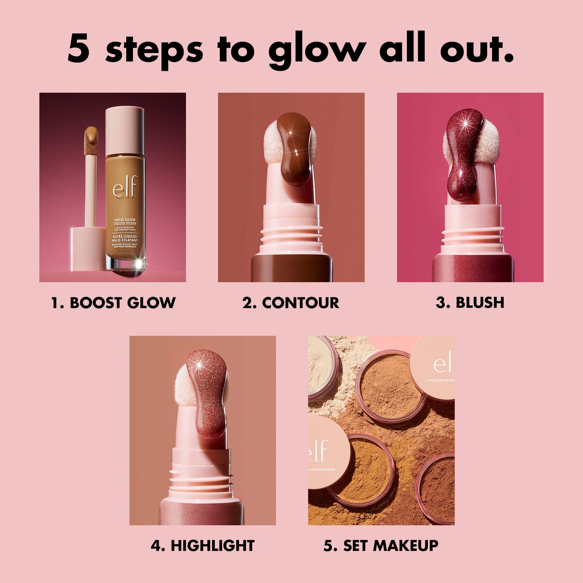 e.l.f. Cosmetics Halo Glow Blush Beauty Wand