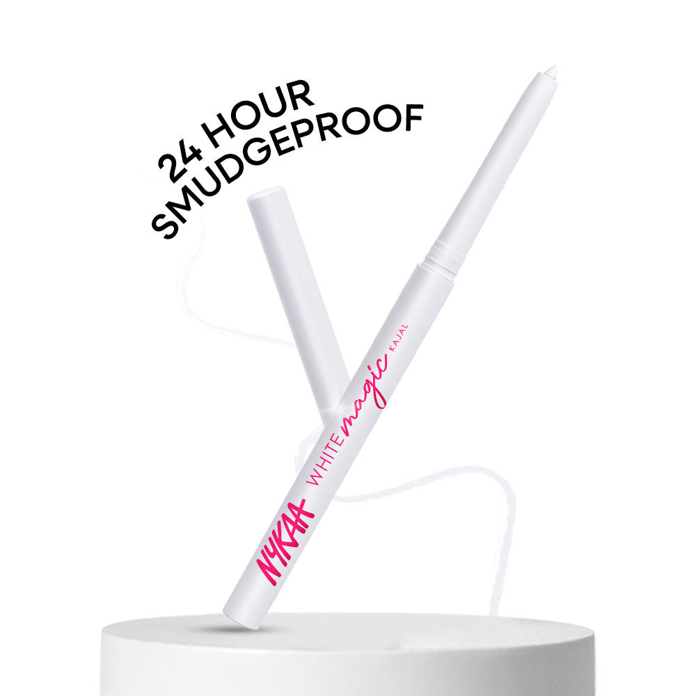 Nykaa Smudgeproof Kajal Eyeliner Pencil - Lasts Upto 24 Hours