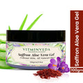 VITMINVEDA Pure Natural Aloe Vera Gel With Saffron