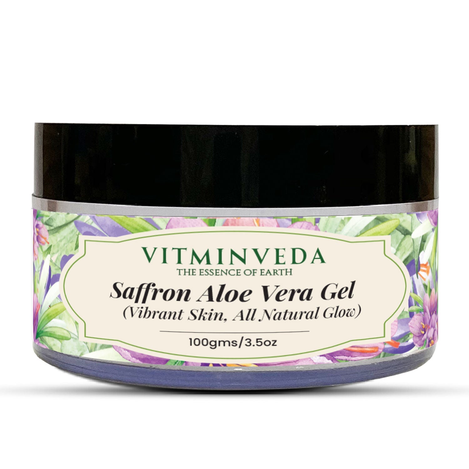 VITMINVEDA Pure Natural Aloe Vera Gel With Saffron