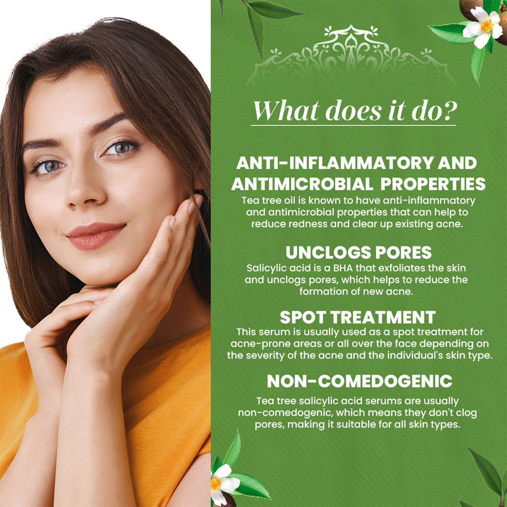 VITMINVEDA Tea Tree & Salicylic Acid Face Serum