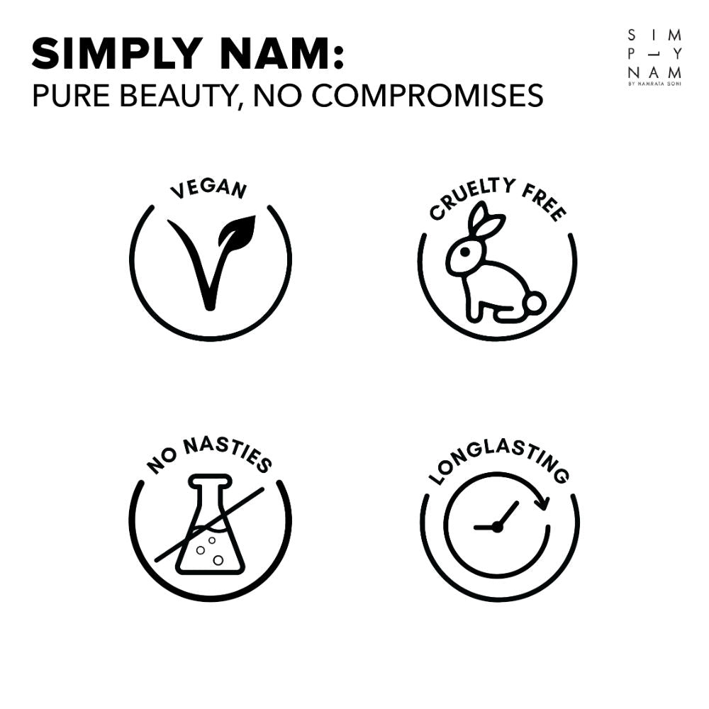 Simply Nam Satin Soft Lip Creme, Hydrating, Botanical Colour for Everyday Lips