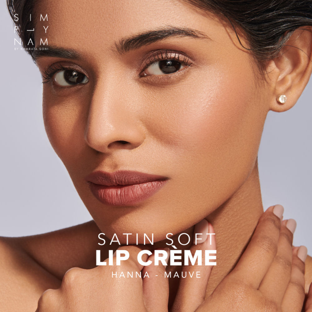 Simply Nam Satin Soft Lip Creme, Hydrating, Botanical Colour for Everyday Lips