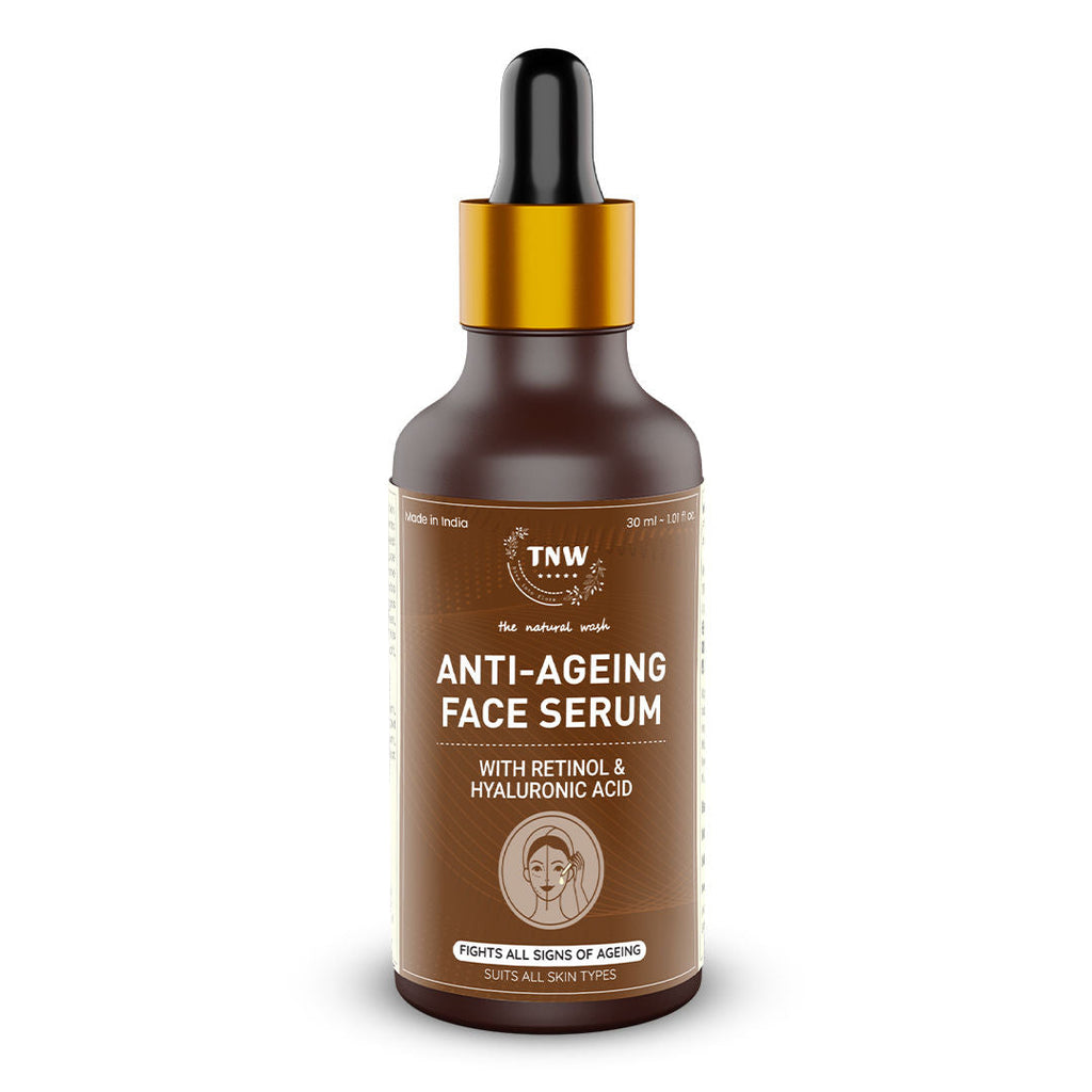 TNW The Natural Wash 0.5% Retinol Serum Anti-Ageing Face Serum For Reduce Fine Lines & Wrinkles