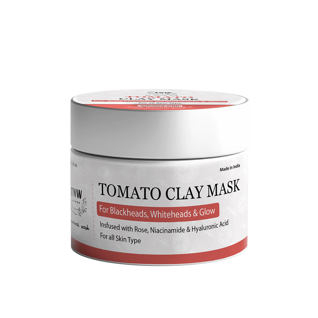 TNW The Natural Wash Tomato Clay Face Mask For Glowing Skin