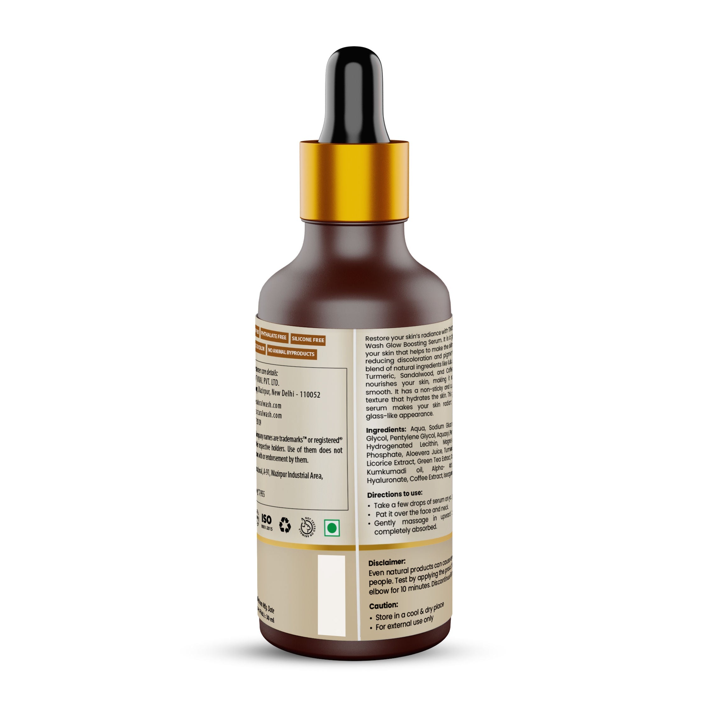 TNW The Natural Wash Kumkumadi & Licorice Glow Face Serum for Glowing & Spotless Skin