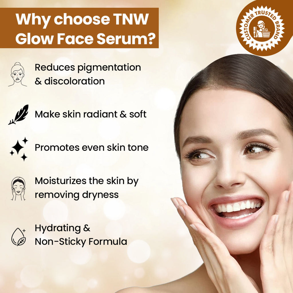 TNW The Natural Wash Kumkumadi & Licorice Glow Face Serum for Glowing & Spotless Skin