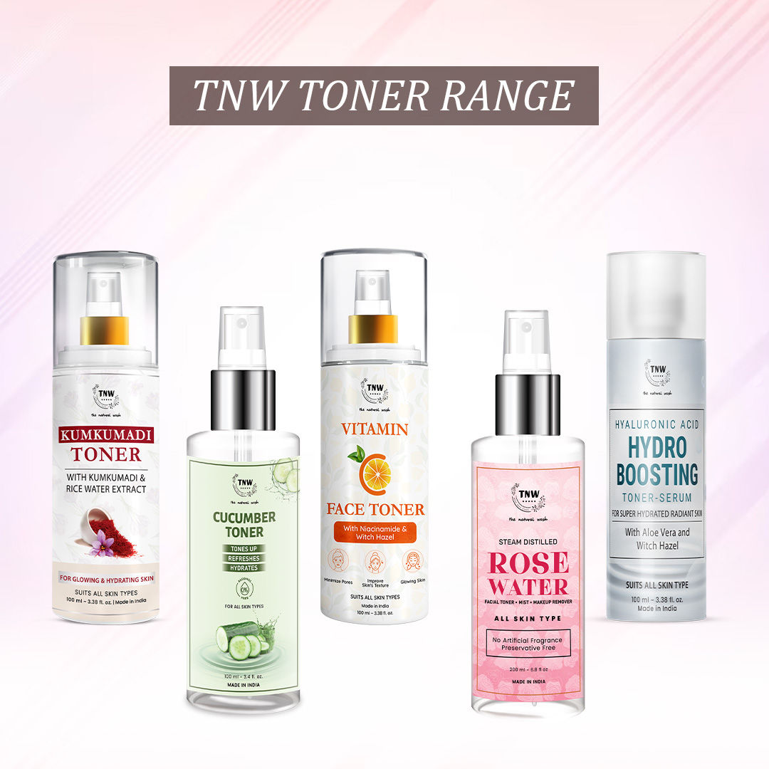 TNW The Natural Wash Kumkumadi Toner With Kumkumadi & Rice Water Extract For Glowing & Hydrating Skin