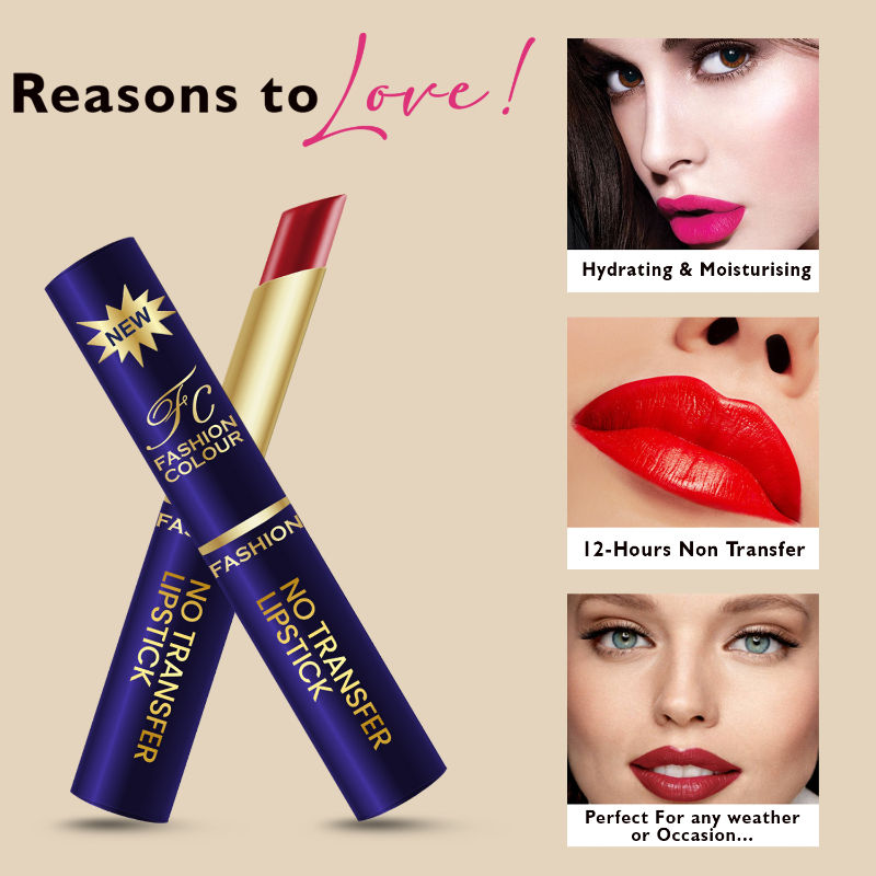FASHION COLOUR Non-Transfer Matt Waterproof Lipstick