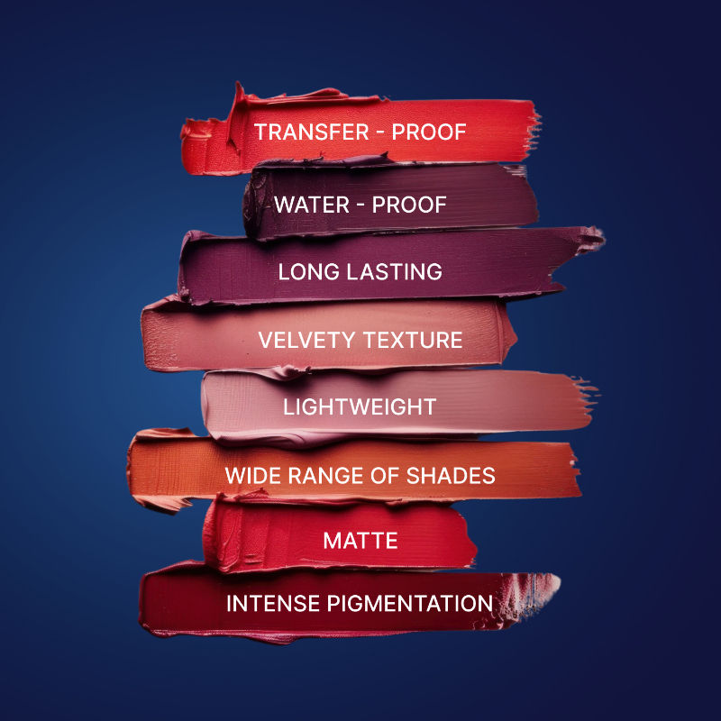 FASHION COLOUR Non-Transfer Matt Waterproof Lipstick