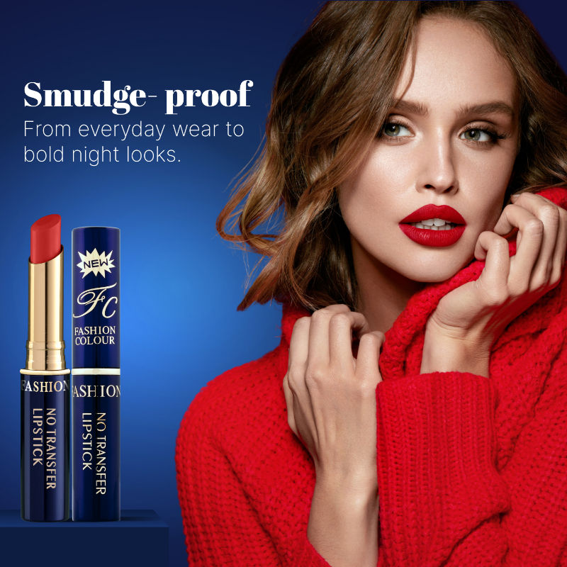 FASHION COLOUR Non-Transfer Matt Waterproof Lipstick