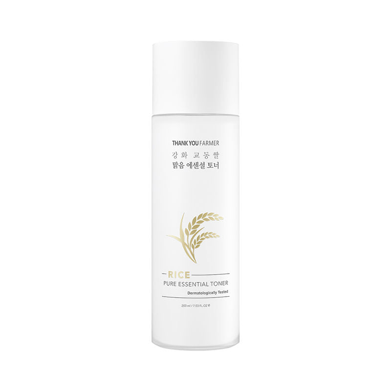 Thank You Farmer Rice Korean Niacinamide Toner- Brightening & Pigmentation, Dermatologically Tested