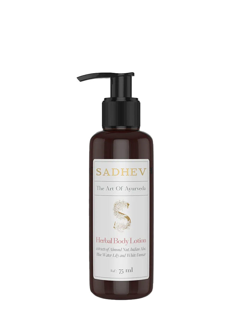 SADHEV Herbal Body Lotion - Almond & Aloe