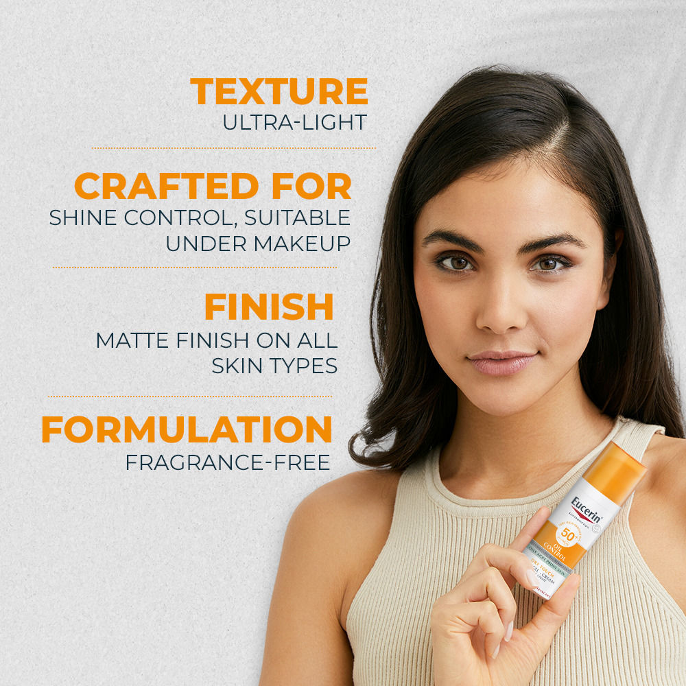 Eucerin Oil Control Dry Touch Sunscreen Gel-Cream SPF 50+