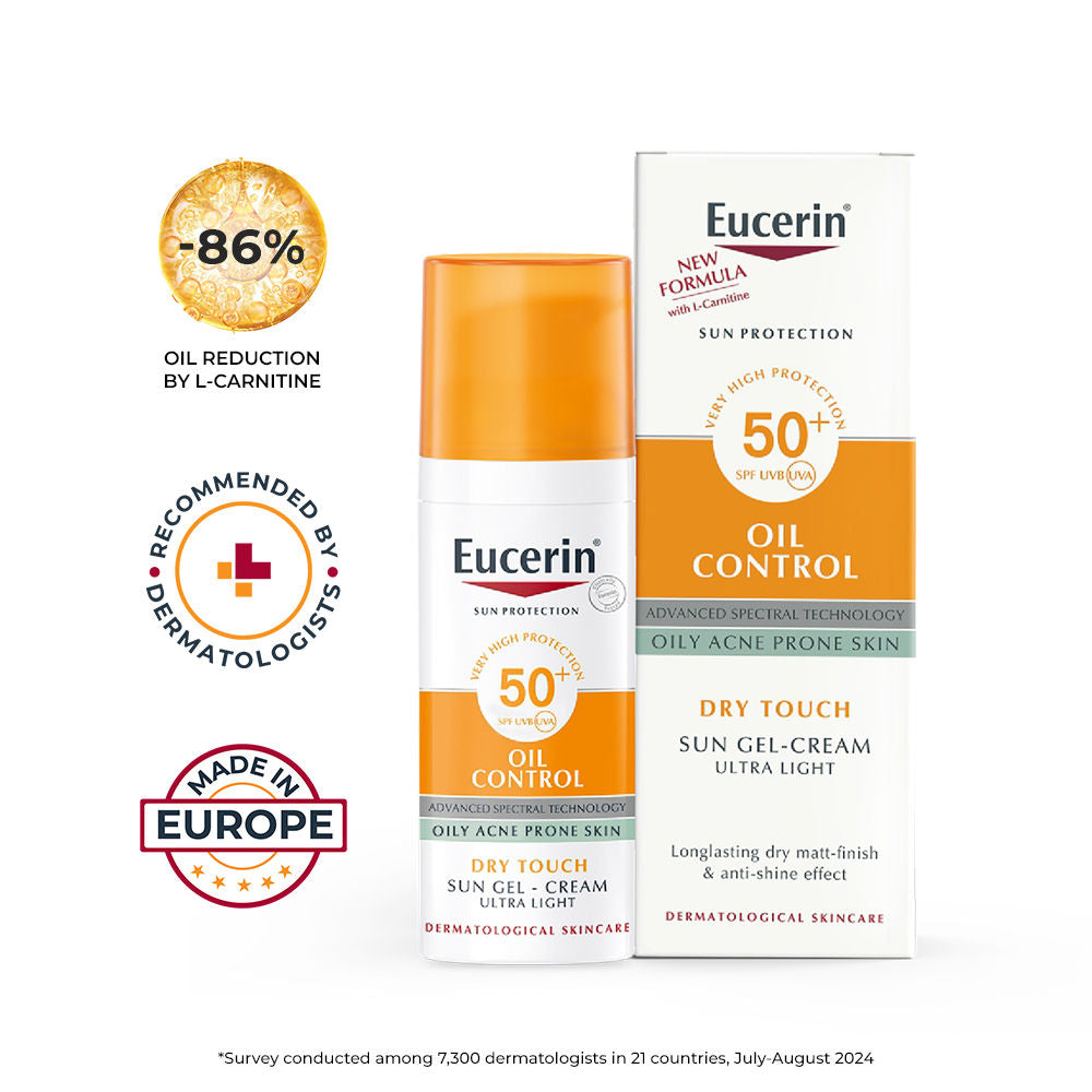 Eucerin Oil Control Dry Touch Sunscreen Gel-Cream SPF 50+