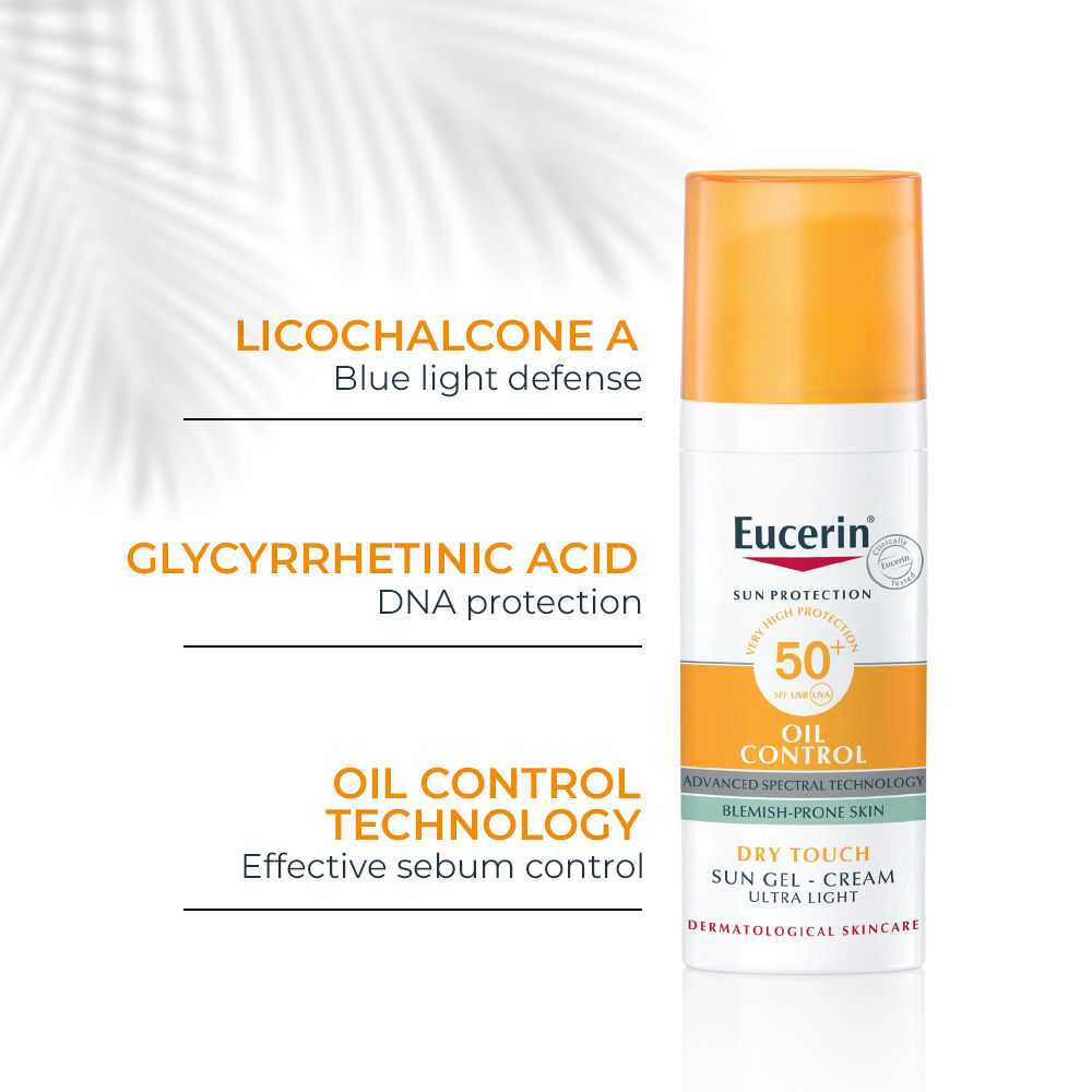 Eucerin Oil Control Dry Touch Sunscreen Gel-Cream SPF 50+