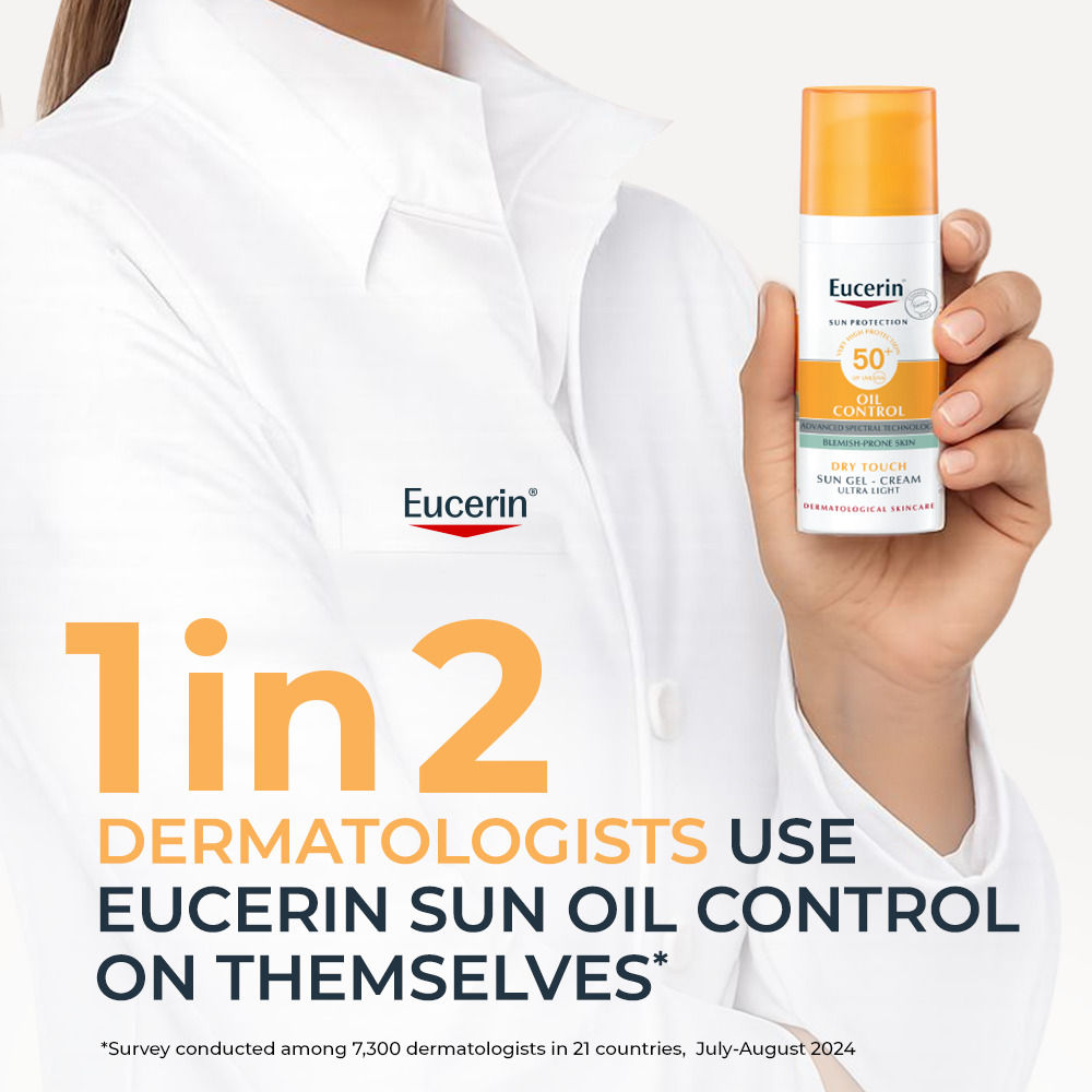 Eucerin Oil Control Dry Touch Sunscreen Gel-Cream SPF 50+